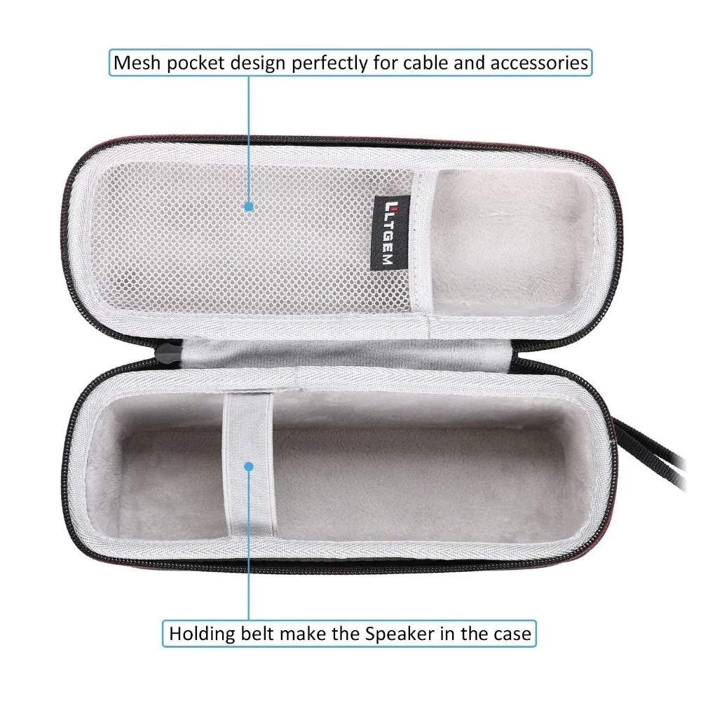 

LTGEM EVA Hard Case for Anker Soundcore Motion B Portable Bluetooth Speaker - Travel Protective Carrying Bag