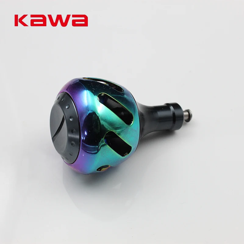 

2017 Kawa Fishing Knob, Alloy Alluminum,For Spinning Reel 3000-8000 Type, Rainbow Color Fishing Reel Accessory, Free shipping