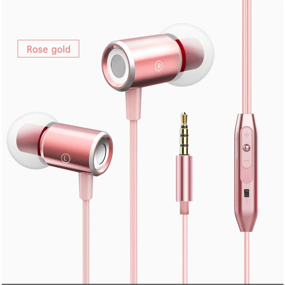 Sport Wired earphone for phone gaming headphones earphones in ear headphones bass with microphone for computer Magnetic  (12)