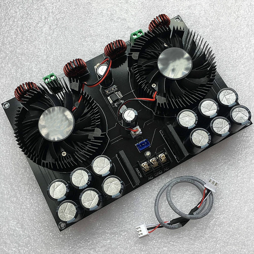 

For Speaker Digital Audio Professional Sound Dual Chip Stereo Amplifier Board TDA8954TH Double 450W XHM258 Two Channel Module
