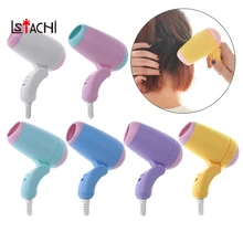 LSTACHi прекрасный 220 в мини-фен регулируемый портативный путешествия конфеты цвет 400 Вт горячий холодный воздух портативный