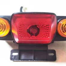 Универсальный Напряжение 12V 24V 36V 48V 60V Хвост светильник указатель поворота Задний фонарь стоп-сигнал светильник, фара для электровелосипеда в Скутер мопед ATV