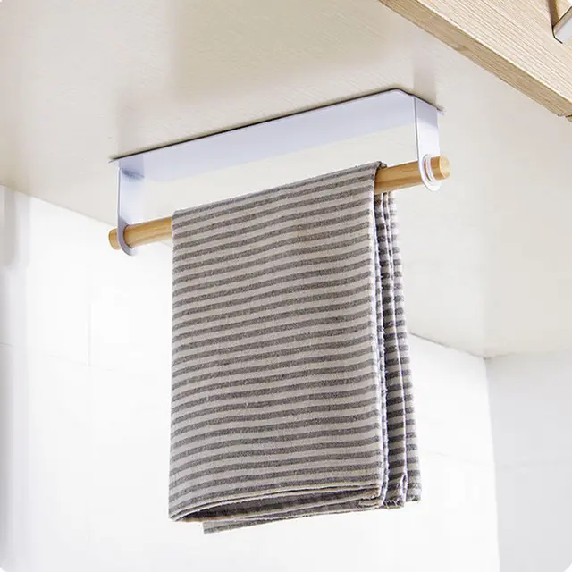 Best Offers NEW Behind Door Towel Self-Adhesive Hanger Rack Wood Bar Hanging Holder Bathroom Kitchen Cabinet Shelf Black Organizer Best Offers NEW Behind Door Towel Self-Adhesive Hanger Rack Wood Bar Hanging Holder Bathroom Kitchen Cabinet Shelf Black Organizer