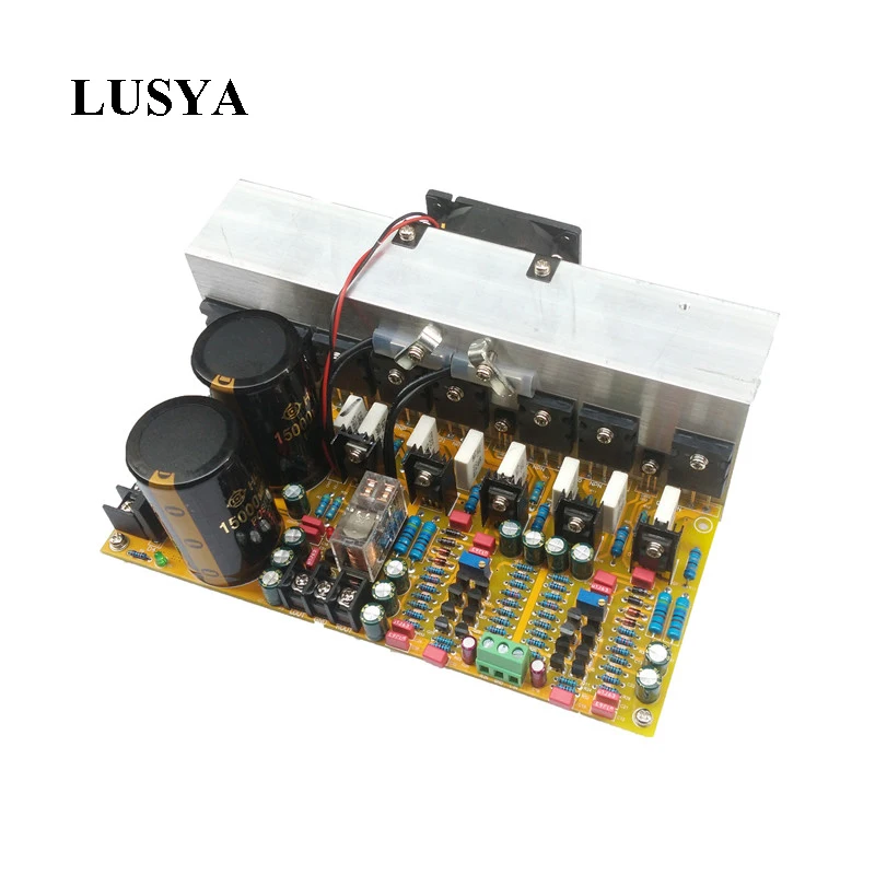 Lusya HiFi усилитель высокой мощности двухканальный цифровой плата 300 Вт * 2 для 5 15