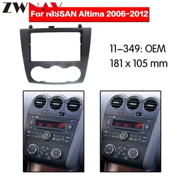 

Car DVD Player frame For 2006-2012 Nissan Altima 2DIN Auto AC Black LHD RHD Auto Radio Multimedia NAVI fascia