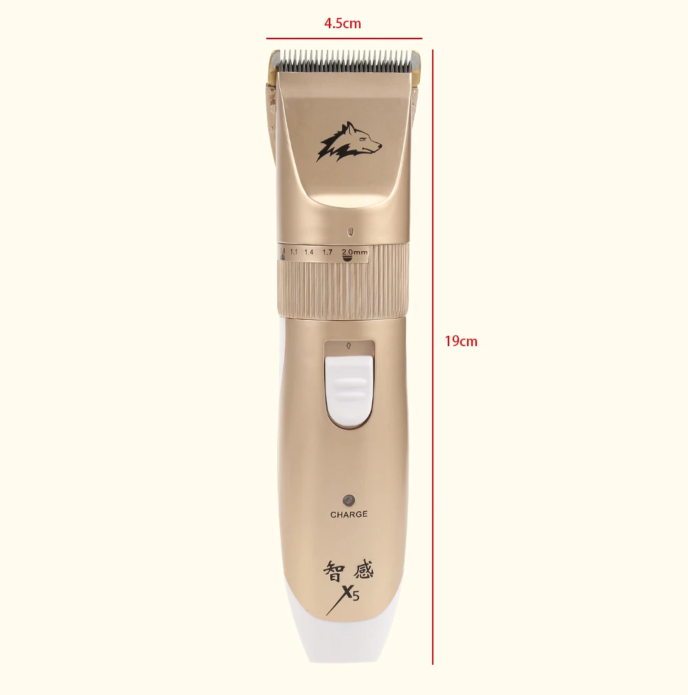 Жиган X5 Машинки для стрижки собак электрический USB животных собаки кошки бритва триммер для волос триммер интеллигентая(ый) бритвы