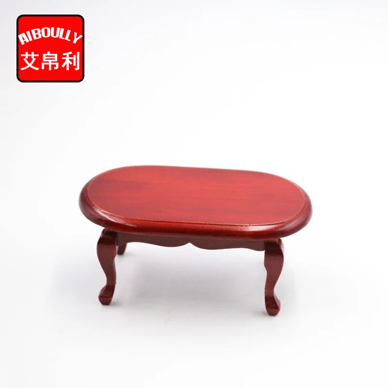 1:12 Кукольный Миниатюрный Кофе Таблица Мебель для гостиной Кукольный дом красный стол Кукольный дом Интимные аксессуары