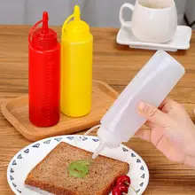 4 предмета в комплекте Пластиковая бутылка-пульверизатор диспенсер для приправ соус, уксус масло Кетчуп cruet, S/L, кухонные принадлежности