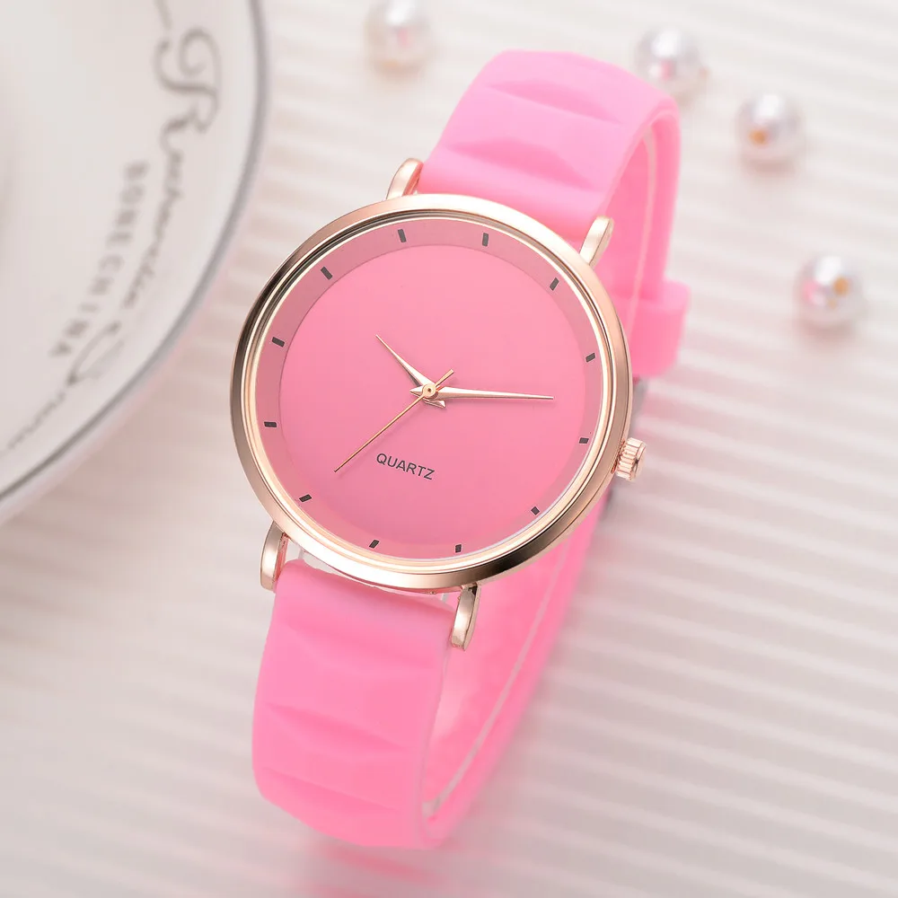 Классические брендовые парные часы, супер простые женские часы из розового золота, повседневные часы с нейлоновым ремешком, модные мужские часы DW, Прямая поставка - Цвет: Розовый