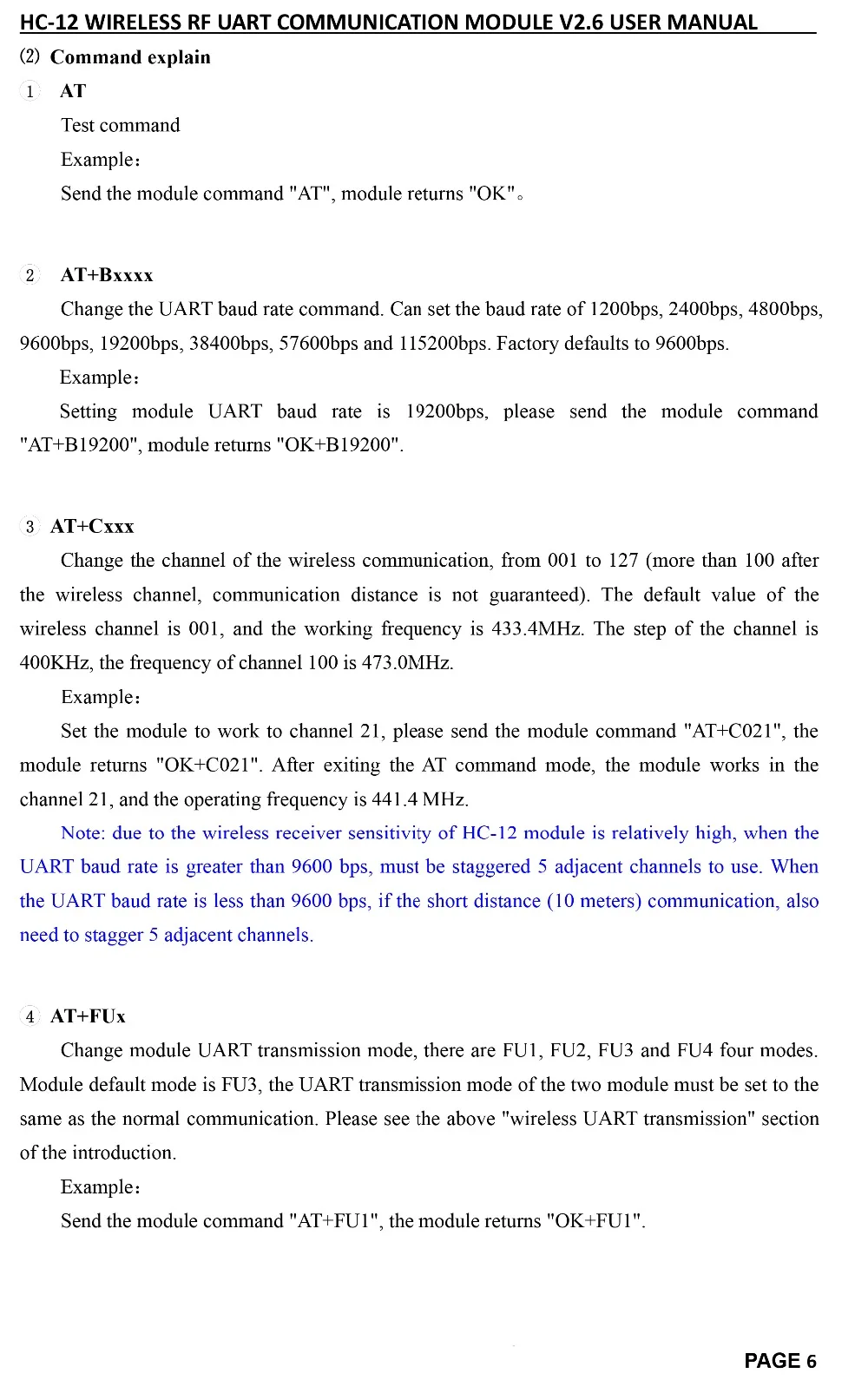 7 HC-12 USER MANUAL V2