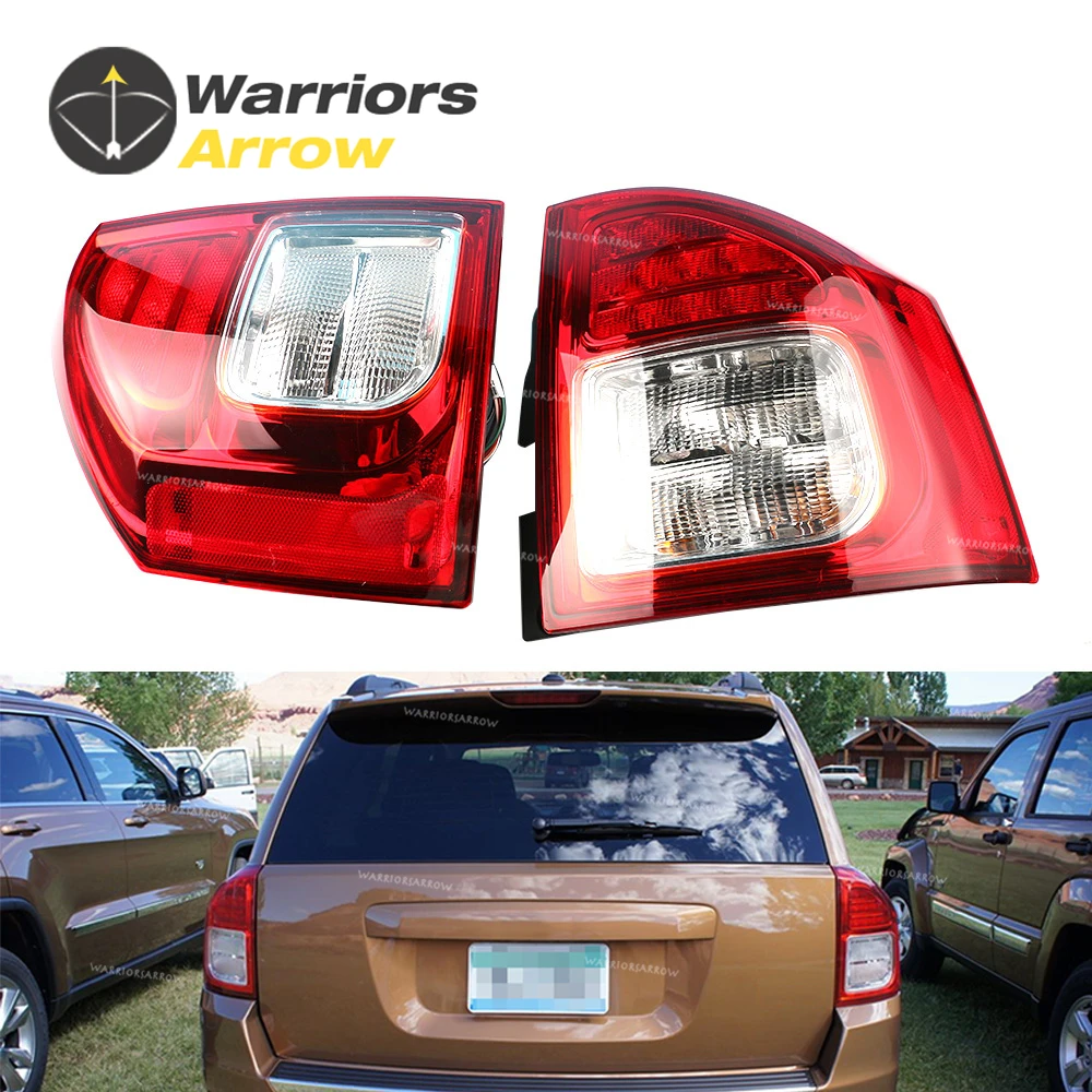 Cheap 5182542AC 5182543AC For Jeep Compass 2011 2012 2013 Pair Left + Right Tail Lamp Tail Light Assembly LED Cheap 5182542AC 5182543AC For Jeep Compass 2011 2012 2013 Pair Left + Right Tail Lamp Tail Light Assembly LED