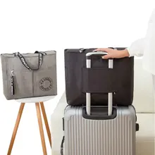 Высококачественная дорожная сумка, водонепроницаемая складная сумка для хранения багажа, сумка-тоут, унисекс, ручная сумка для мужчин и женщин, сумки