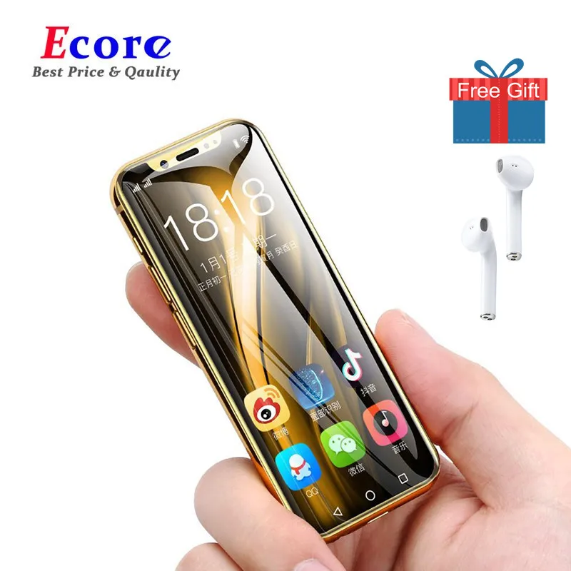 

Super Mini 4G SmartPhone K-TOUCH I9 Face ID Metal Frame Android 8.1 2000mAh Telefone WiFi Dual SIM Small Student Mobile Phone