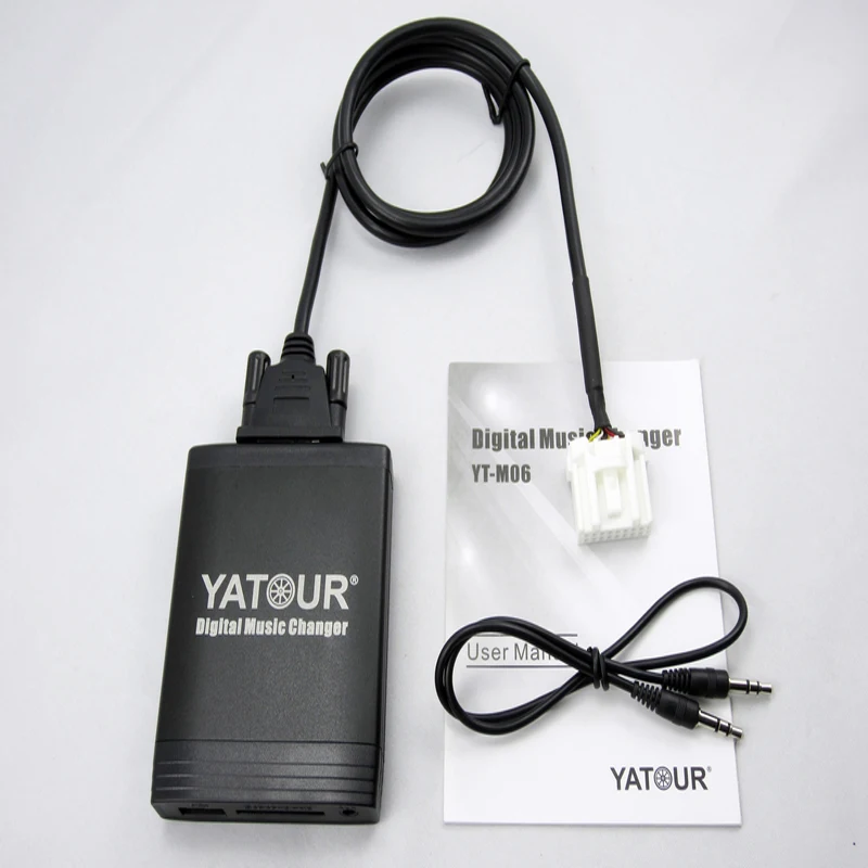Новый MP3 плеер Yatour для Mazda 2 3 6 CX7 RX8 MPV Автомобильный USB адаптер аудио Mp3 AUX Bluetooth