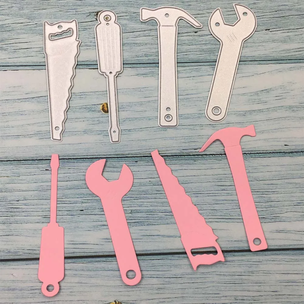 

Metal Cutting Dies Scrapbooking Craft Man Hand Tools Set Cut Dies Embossing Card Making Decor