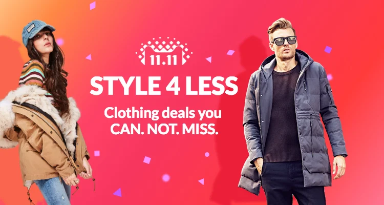 Style 4 Less: Clothing deals you, up to 60% off: comfy, cozy and cute! Only on 11.11!
