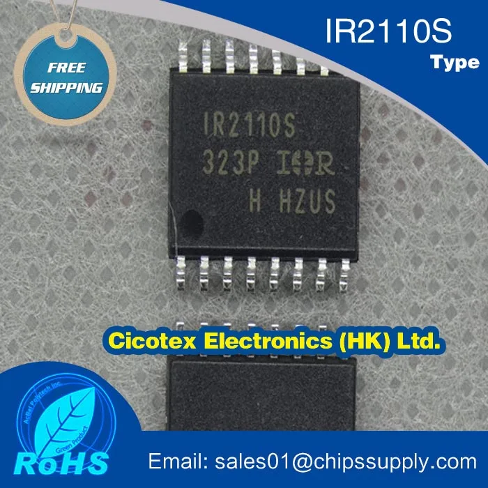 10 шт./лот IR2110STRPBF IR2110S 2110 СОП-16 IC водителя HIGH/низкая сбоку 16soic