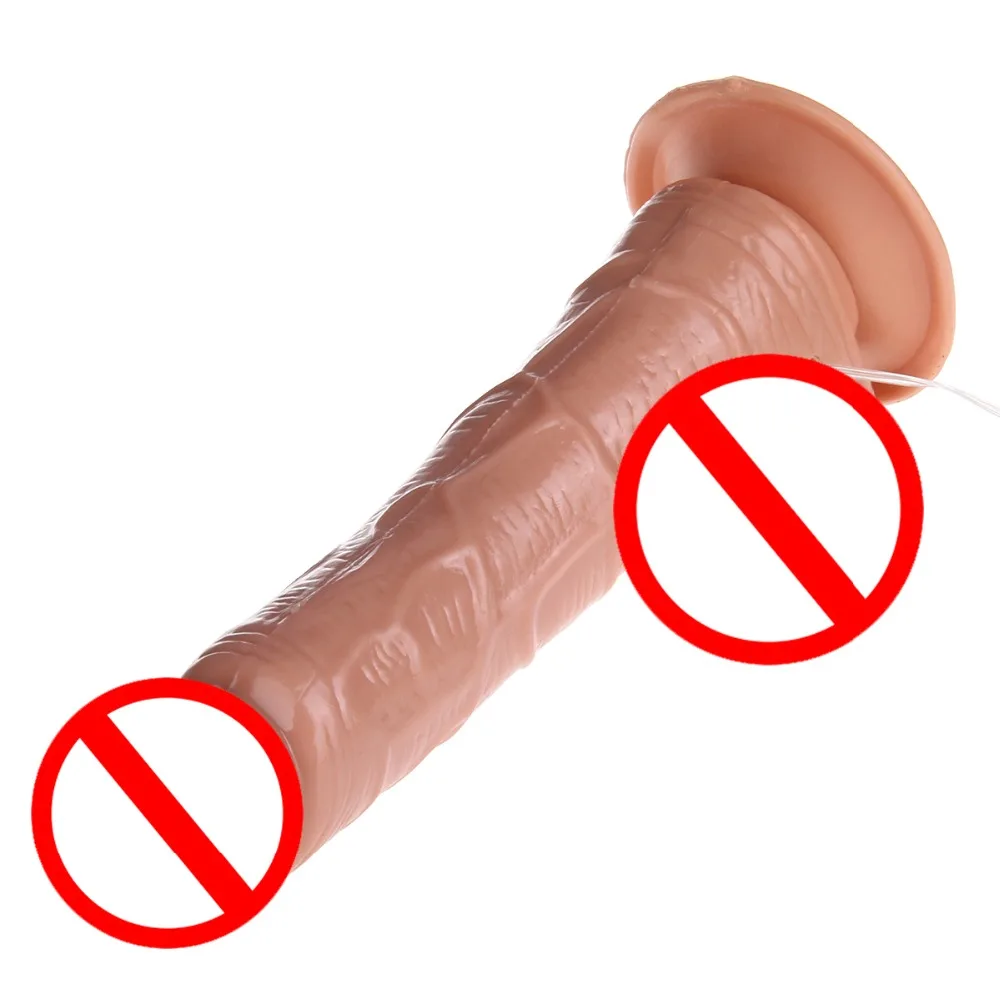 19cm Huge Dildo Super Soft Silicone Speed Big Dildo Vibrator realistic penis with suction cup sex toys for woman sex toys