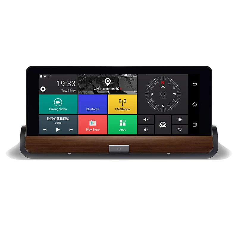 

7 inch 3G Car GPS Navigation Android 5.0 dvrs Camera Recorder Rear view Bluetooth WIFI vehicle gps navigator Navitel/Europe Map