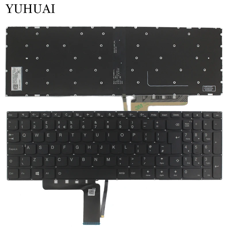 

NEW UK keyboard FOR Lenovo V310-15 V310-15ISK V310-15IKB UK laptop keyboard with Backlight