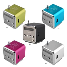 Портативный радио динамик с ЖК-экраном Micro SD/TF MP3 FM цифровой музыкальный плеер для ноутбука