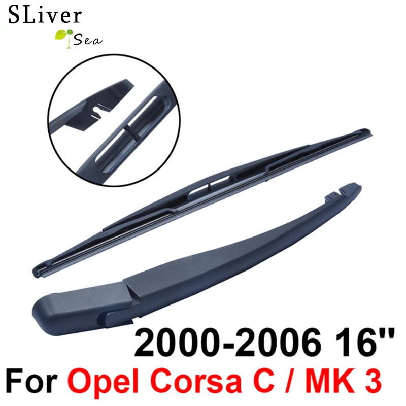 Buy SLIVERYSEA Rear Windscreen Wiper and Arm For Opel