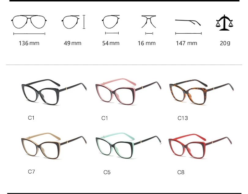 45930 TR90 квадратные очки кошачий глаз оправа для мужчин и женщин Оптические модные компьютерные очки