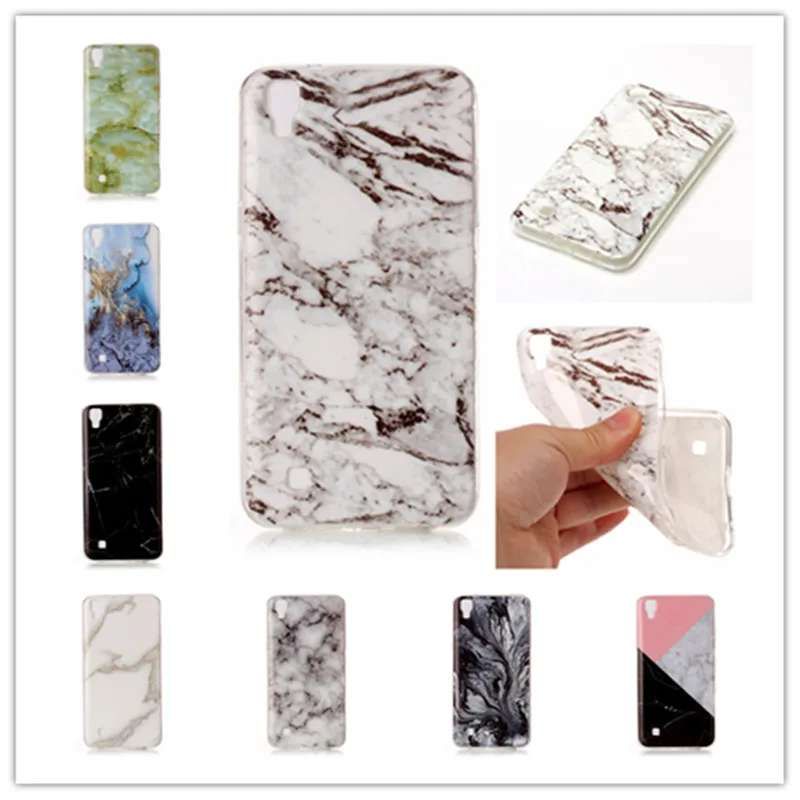 TPU Case For LG XPower Cover Luxury Marble Pattern Soft Plastic Phone |
