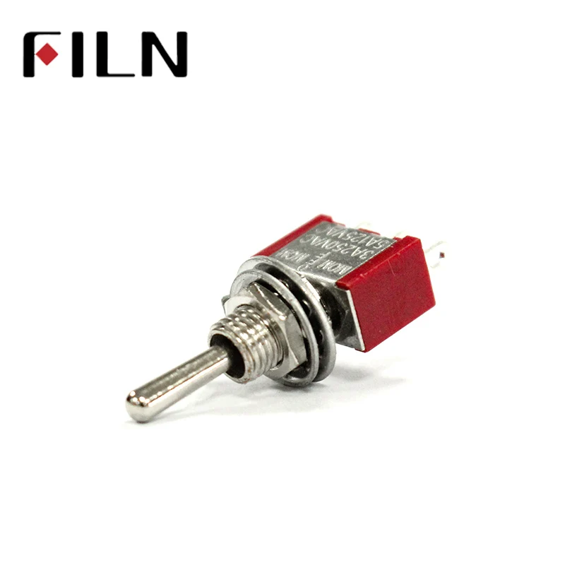 mini Toggle Switch 3pins MTS-103 ON OFF ON Small toggle switch 3A 125V (6)