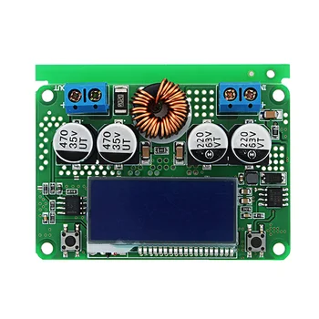 

7A DC 60V Adjustable Step Down Regulator NC Power Supply Module Current Voltage Meter Buck Module LCD Display