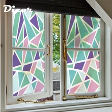 DICOR бренд, новинка, статическая витражная пленка, оконная декоративная пленка для гостиной, водонепроницаемая, съемная, для конфиденциальности, BLT26