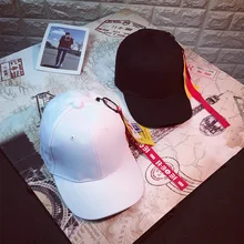 Baseball cap women summer Korean version of the wild street letter hip hop sun hat men England sunshade long belt cap snapback