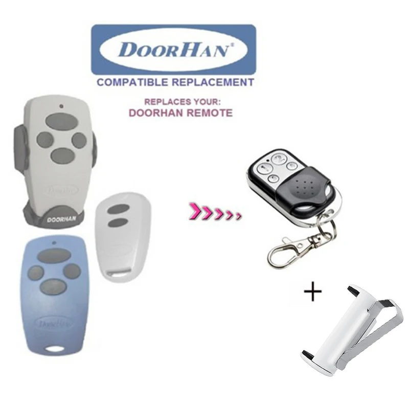 

2pcs FOR DOORHAN Replacement Rolling Code Remote Control free shipping