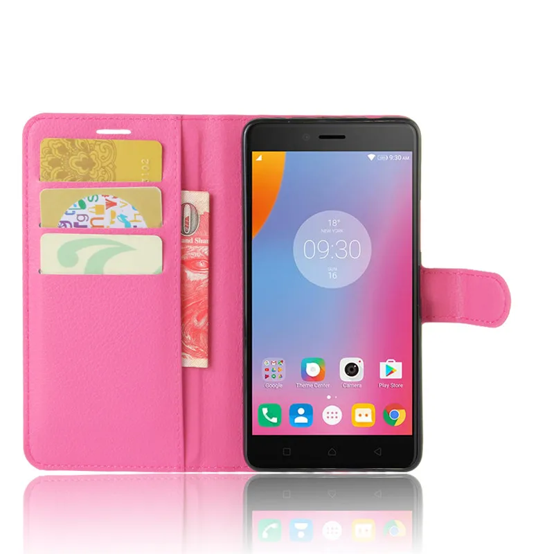 For Lenovo K6 Note Case 5.5 inch Wallet PU Leather Back Cover Phone Case For Lenovo K6 Note K53a48 Case Flip Protective Bag K 6 (33)
