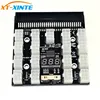 Fuente de alimentación PCI-E de 17x y 6 pines, adaptador de placa de salida, convertidor de 12V para Ethereum BTC Antminer Miner Mining HP Server PSU GPU, color negro ► Foto 1/6