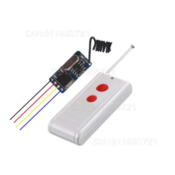 

DC3.5V-12V Mini Receiver Remote Control Switch Small Volume No Sound Long Range Micro Wireless Switch 20m-1000m