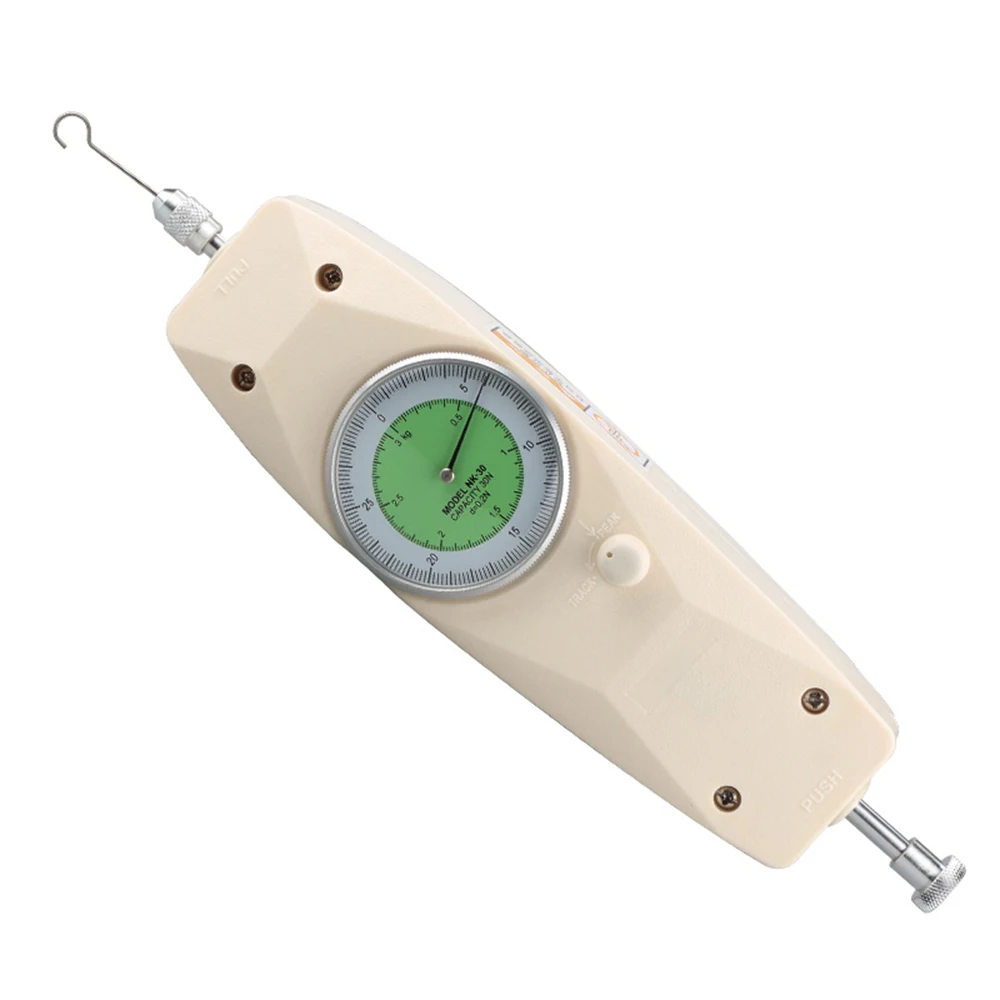 

Handheld Pointer Type Push Pull Force Gauge Meter Tester NK-500 Analog Dynamometer Measuring Instruments with N/Kg Unit Display