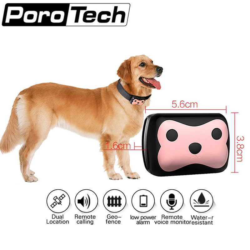 

D69 5PCS/lot Pet Dog GPS Tracker APP tracking Mini Tracking Waterproof for Welsh Corgi Labrador Pitbull Husky Alaskan Akita