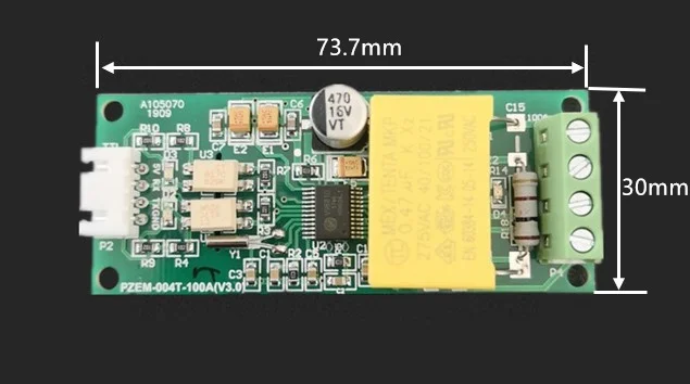 PZEM-004T новая версия ttl мощность энергии Ватт метр переменного тока 220 В 100А Электрический Вольт Ампер PF частота кВт-ч вольтметр Для Arduino CT