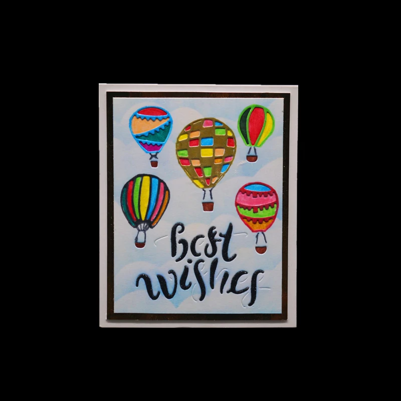  Balloon Die Metal Cutting rectangle frame Stamps Stencil for DIY Scrapbooking Photo Album Embossing - 4000027312750