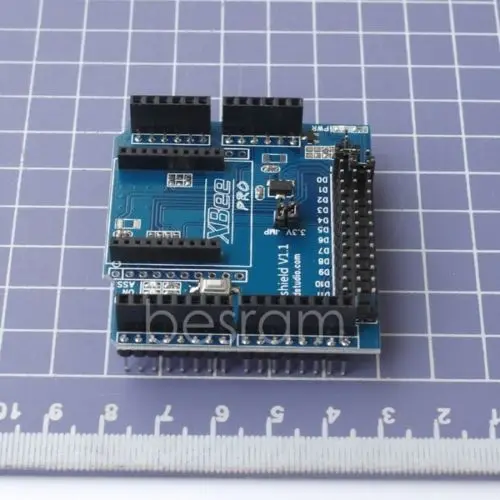 Xbee щит для Arduino с открытым исходным кодом 3,3 v 5 v DI DO RSSI на задницу