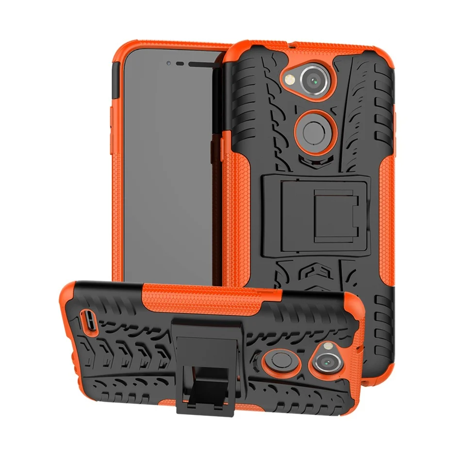2 в 1 Броня Стиль чехол для LG K8 K10 2017 2018 задняя крышка Heavy Duty Hybrid Coque Жесткий ПК Мягкий