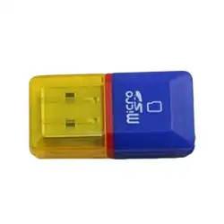 2018 Новый 2 предмета USB 2,0 Mini Micro SD Card Reader адаптер памяти Flash Card Reader