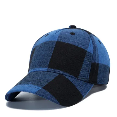 Ретро клетчатая хлопковая бейсбольная кепка для мужчин Snapback шляпа Женская британская Форменная фуражка Gorras Painters Повседневная Регулируемая Кепка s