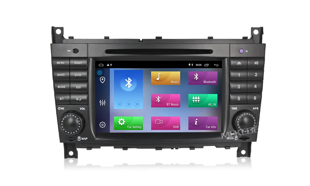 MEKEDE Android 9,1 2+ 32G 2 DIN автомобильный DVD gps для Mercedes/Benz W203 W209 W219 A-Class A160 C-Class C180 C200 CLK200 Радио стерео