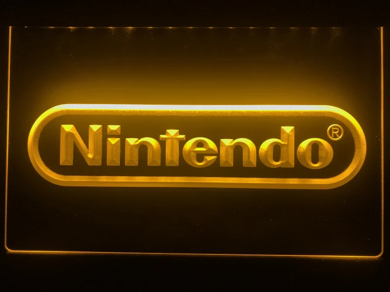 Светодиодный неоновый светильник E021 nintendo Game