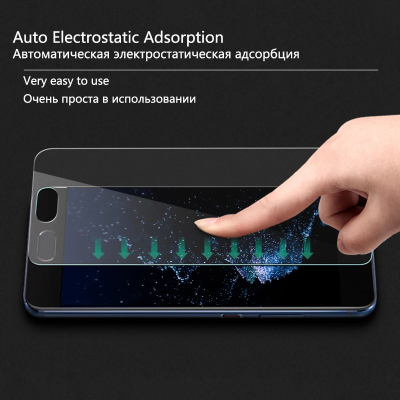 Закаленное стекло для Huawei P30 lite P20 P10 Защита экрана прозрачная полноразмерная