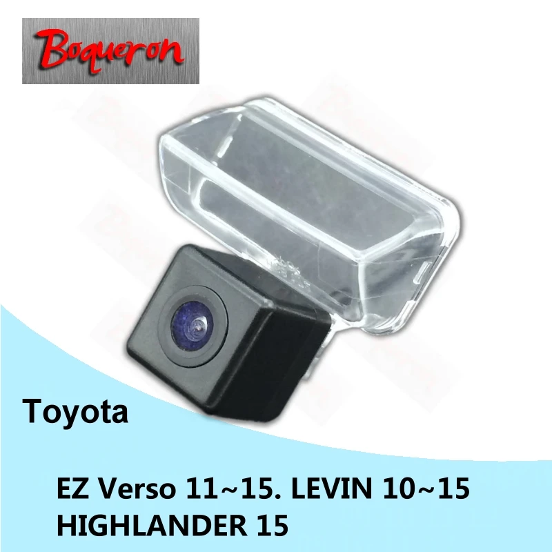 

BOQUERON for Toyota EZ E'Z Verso LEVIN 10~15 HIGHLANDER 15 SONY Waterproof HD CCD Car Camera Reversing Reverse rear view camera