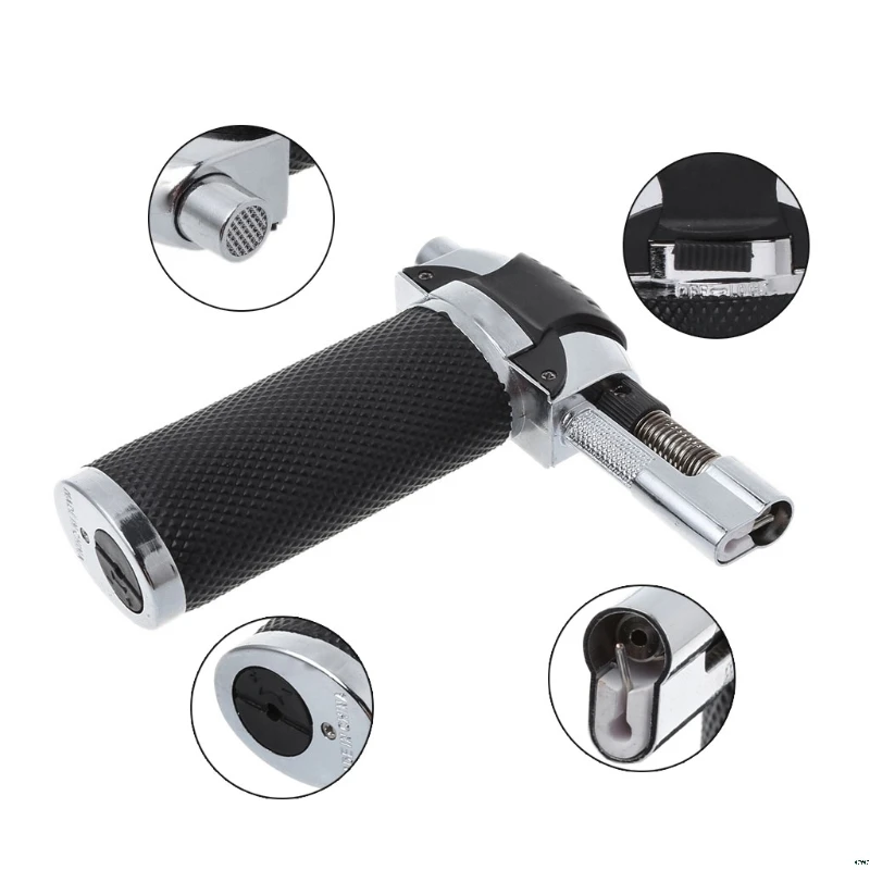 

High Temperature Micro Butane Torch Soldering Welding Brazing Windproof Lighter Welding Torches