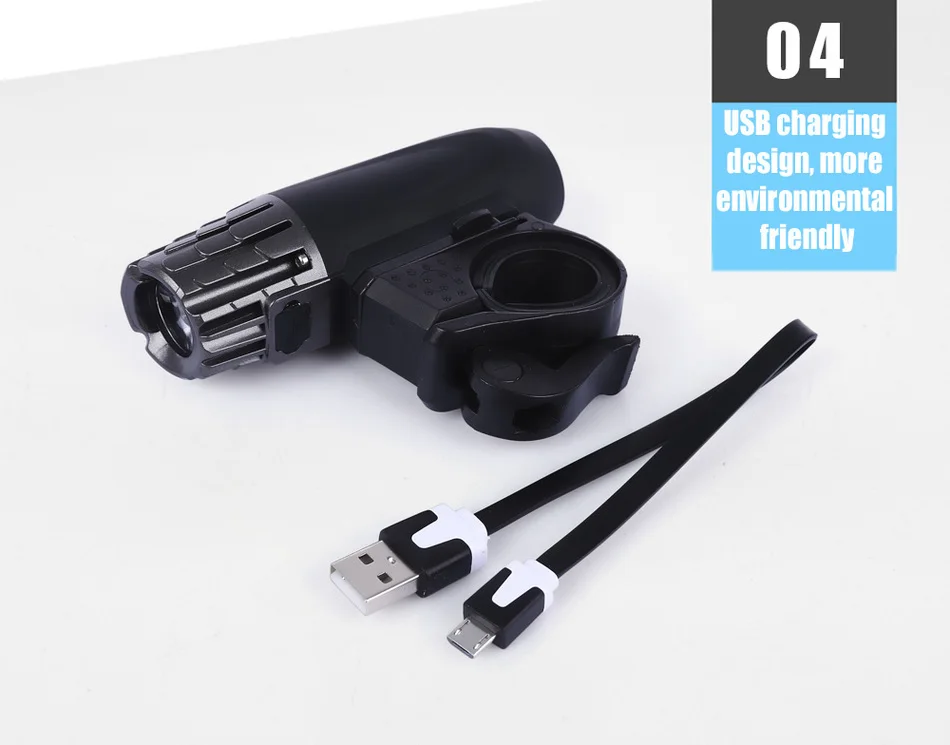 Flash Deal Cycling Safety USB Rechargeable LED Front Light Water Resistant Bicycle Handlebar Lamp MTB Mountain Road Bicycle Head Lights 5 Flash Deal Cycling Safety USB Rechargeable LED Front Light Water Resistant Bicycle Handlebar Lamp MTB Mountain Road Bicycle Head Lights 5